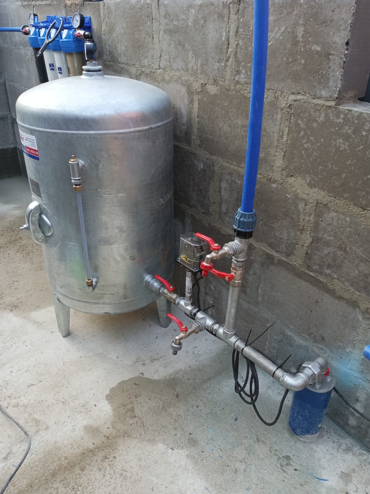 Instalacja hydroforowa wykonana przez Muro-Metalplast
